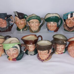 SOLD 11 Royal Dolton Character Jugs