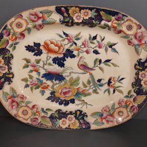 A large Masons Ironstone Platter from the late 1800's